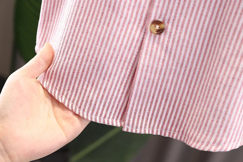 Fashion Summer Children Kids Boy's Clothes Blue Strips Shirt Bib Shorts 2Pcs/Set Gentleman Baby Toddler Tracksuits 0-5 Years