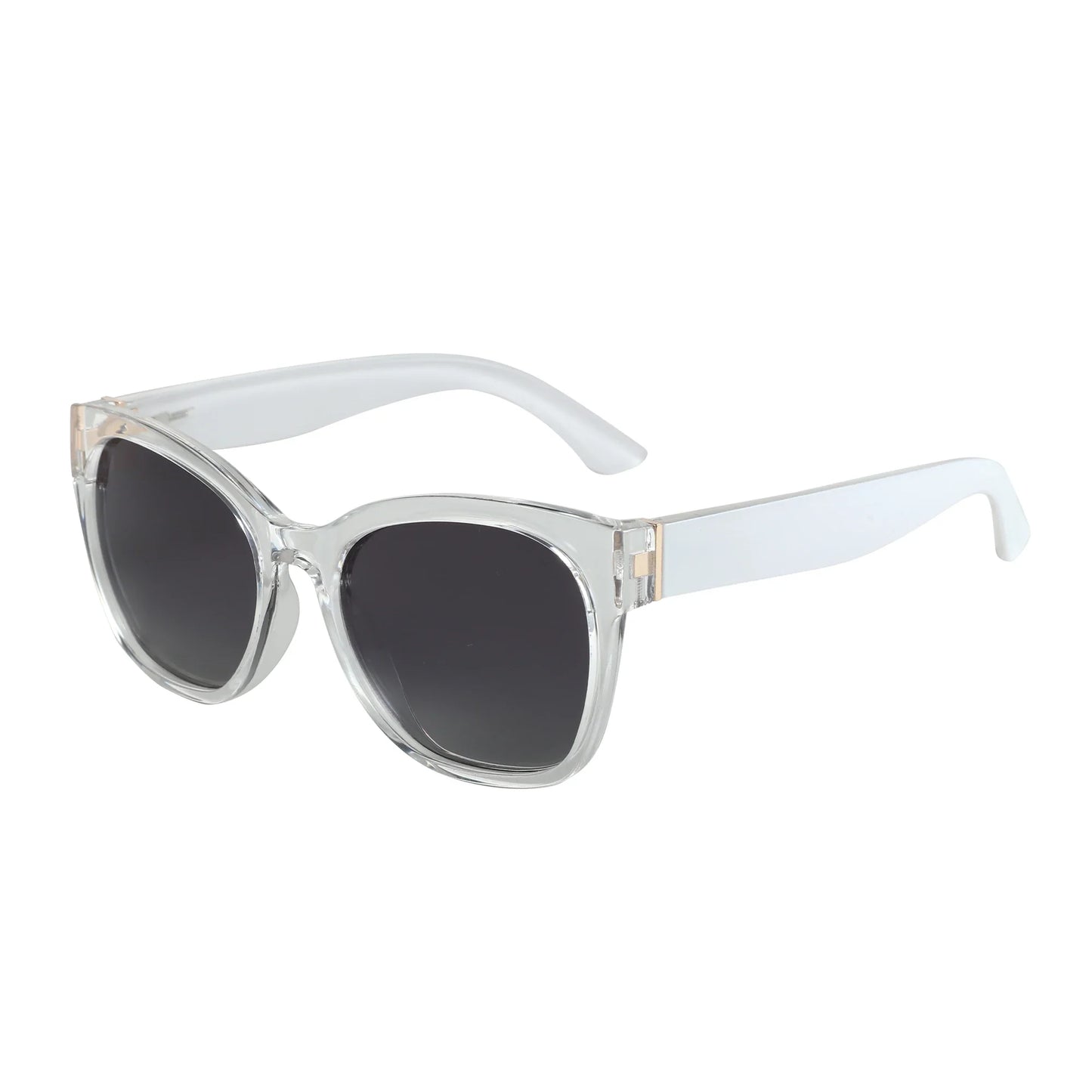 Fashion Original Thick Butterfly Frame Polarized Sunglasses for Women Chunky Uv400 Protection Shade Cat Eye Sun Glasses