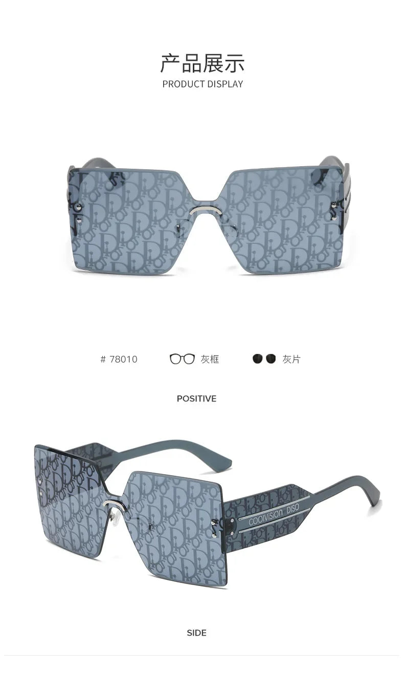 Ins 2025 Luxury Designer UV400 Sunglasses Women Men New Trendy Square Sun Glasses Ladies Vintage Small Cool Gafas De Sol