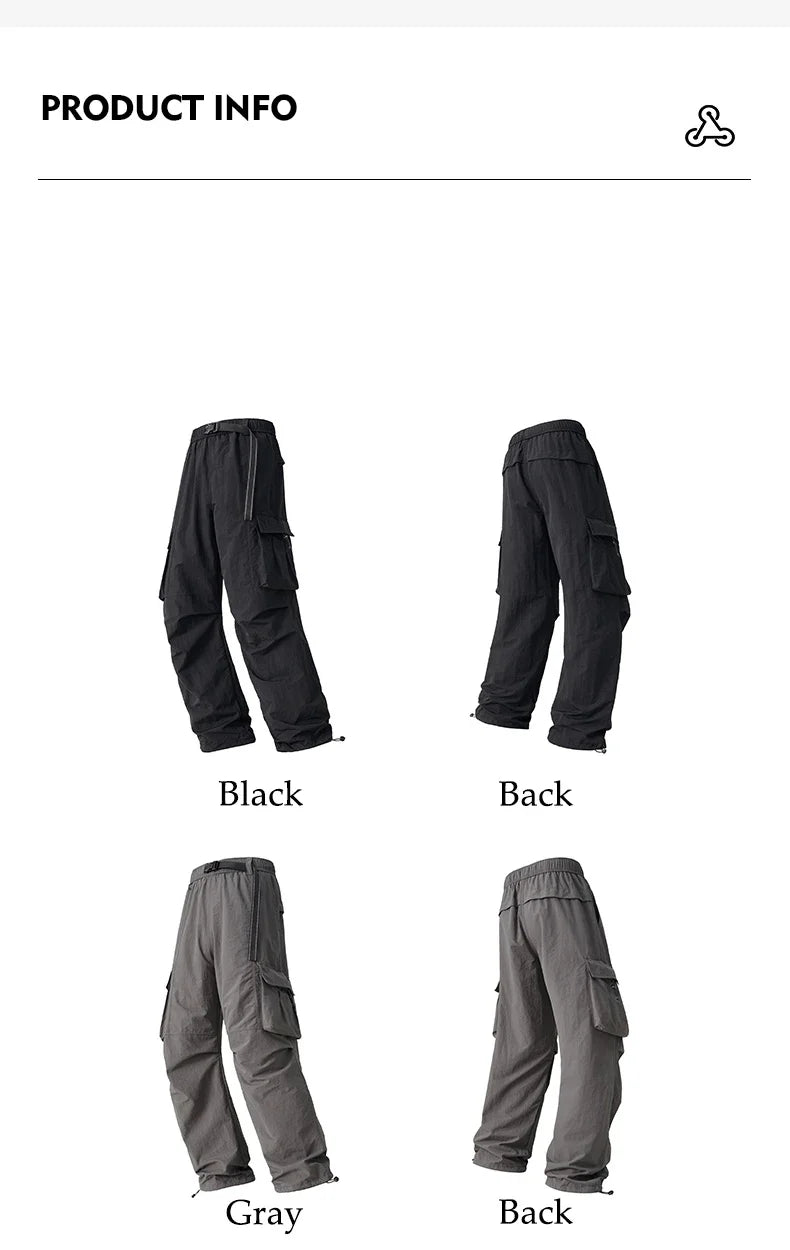 Outdoor Hiking Pants Male Waterproof Wear-Resistant Trekking Paratrooper Trousers Autumn Breathable Mountaineering Cargo Pants