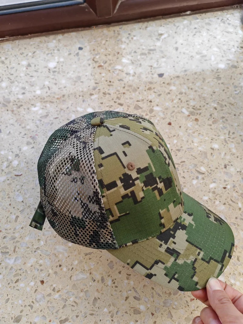 Outdoor Sports Breathable Mesh Spliced Baseball Cap
