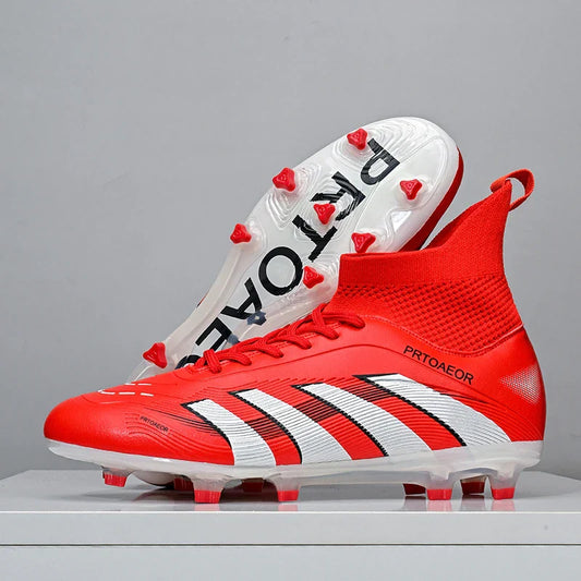 New Men Match Professional Football Boots Non-Slip TF/FG Soccer Shoes Boys Sneakers Comfortable Ankle Sports Shoes Unisex