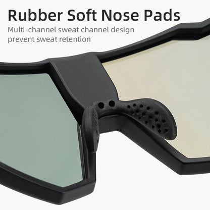 Sunglasses Polarized Cycling Glasses Electronic Color Change Glasses UV400 Safety Bike Bicycle Eyewear Sports Goggles