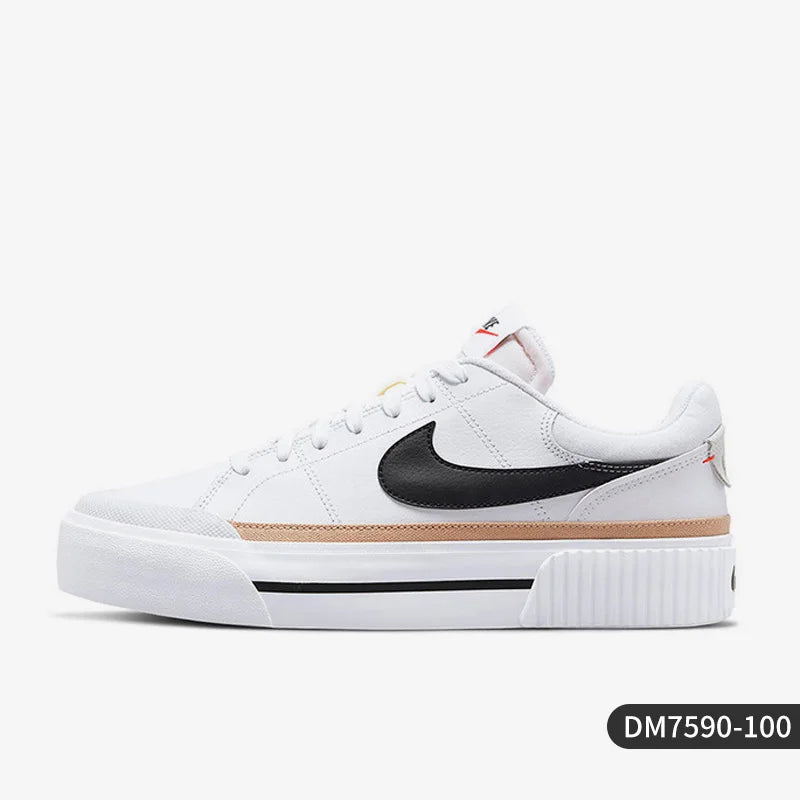 Women's Fashion Comfortable Casual Thick-Sole Wear-Resistant Sneakers DM7590-100