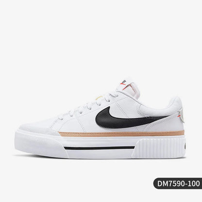 Women's Fashion Comfortable Casual Thick-Sole Wear-Resistant Sneakers DM7590-100