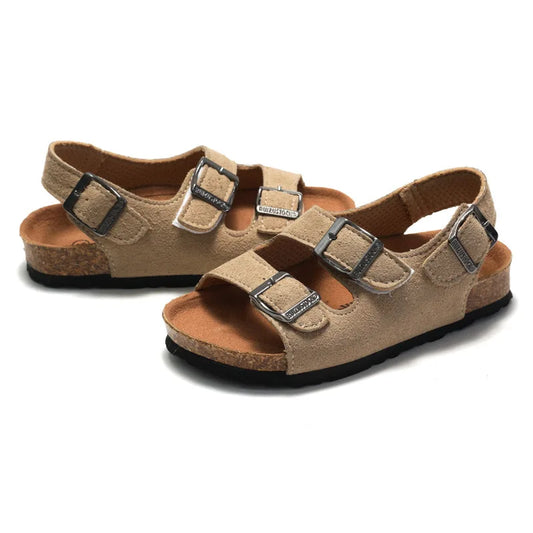 Children's Boys and Girls Cork Sandals/Kids Flip Flops/Children Shoes3338