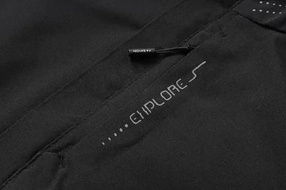 Men's Outdoor Waterproof Raincoat Lightweight Cycling Coat with Hood Streetwear Hiking Windproof Jacket Climbing Outdoor Jackets