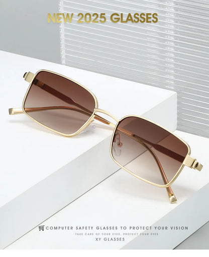 Small Square Sunglasses Women 2026 Vintage Fashion Glasses Retro Sunglass Men Vacation Gafas De Sol Hombre Lunette Soleil Femme
