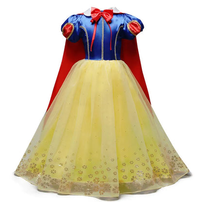 Kids Encanto Mirabel Isabela Dolores Costume Girls Elsa Belle Rapunzel Mermaid Carnival Cosplay Dress Children Princess Clothes