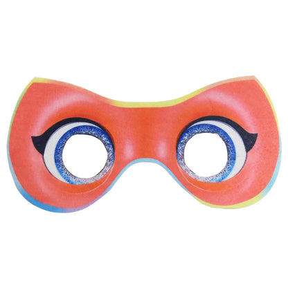 Children's SuperKitties Dresses Super Kitties Cosplay Costume Girls Flying Sleeves A-Line Dress Bag Mask Carnival Birthday Gift