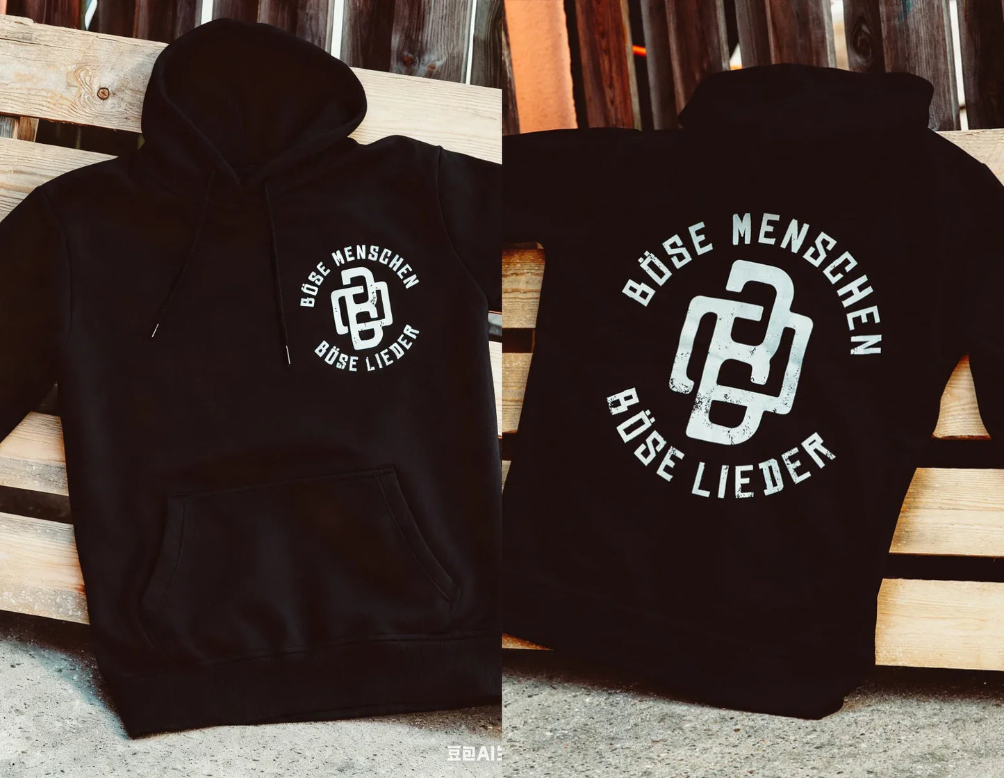 Y2k Long Sleeve Bohse Onkelz Band Sweatshirt HELDEN Legenden Sterben Nie Letter Printed Hoodie Men Women Oversized Pullovers