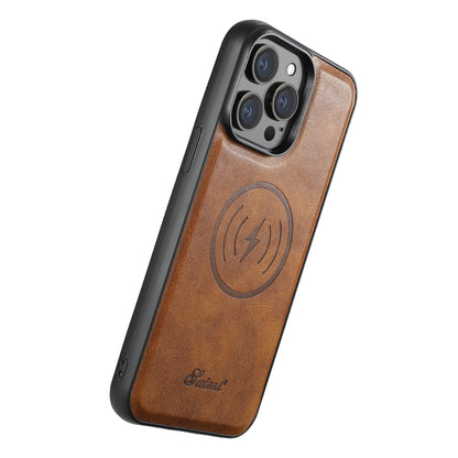 Luxury Magnetic Card Holder Leather 2 in 1 Phone Case For iPhone 17 16 15 14 13 12 Pro Max Plus Air Detachable Stand Phone Cover