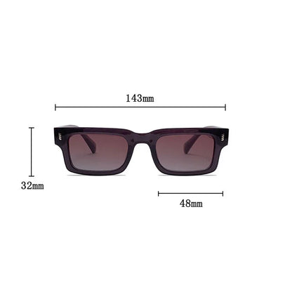 New Square Sunglasses For Men 2024 Small Frame Vintage Sunglasses Women Trendy Retro Fashion Glasses Gafas De Sol Hombre Lunette