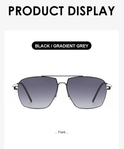 Classic Aviator Sunglasses Men Gold Metal Frame Green Lens Retro Pilot Shades UV400 Outdoor Driving Sun Glasses