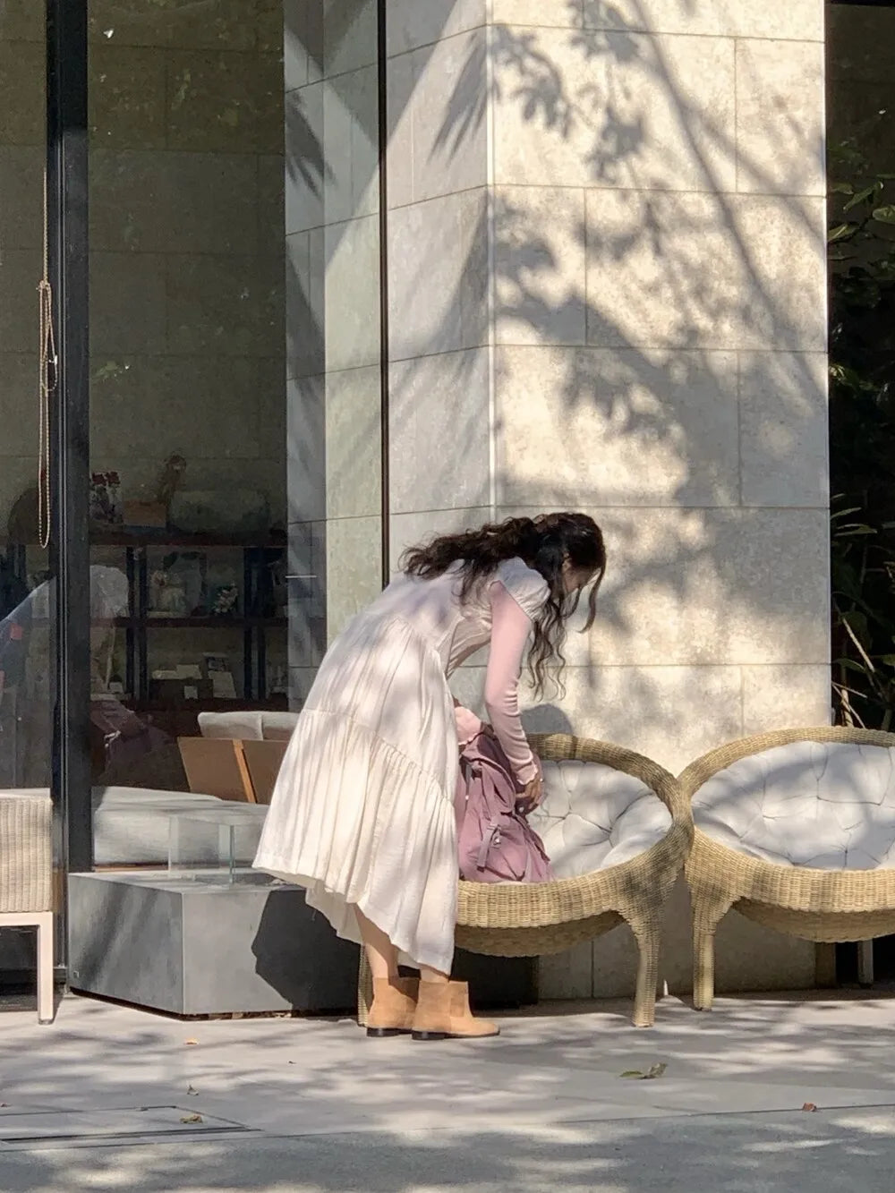 Spring 2025 Chic A-Line Dr Korean Sle Long Svel Women's Faionable Gown Ele Personali Commute Suitable Dr