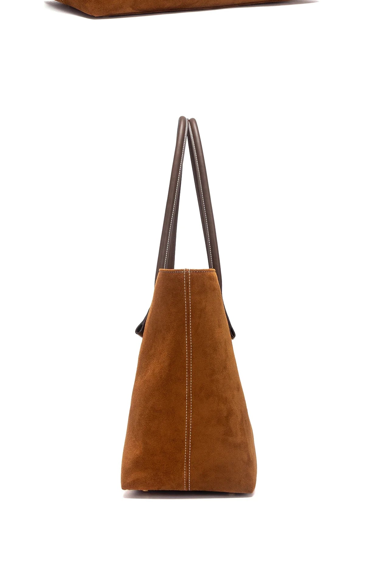 Women's Tote Bag 2026 Spring Brown Anti Velvet Large Capacity Handbag Commuter Women's Bag