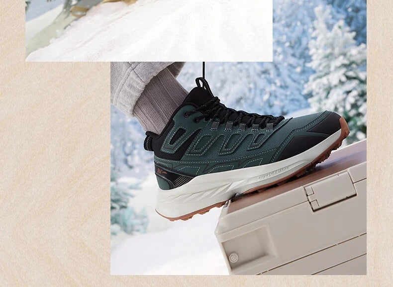 Men Running Shoes New Plus Velvet Warm Non-Slip Comfort Elastic Mountaineering Jogging Male Sneakers 672442230B