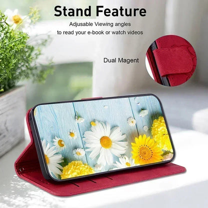 Leather Phone Case For iphone 15 14 13 12 11 Pro Max XS XR 7 6 6 6s Plus SE SE3 se4 2024 Wallet Lanyard Cover