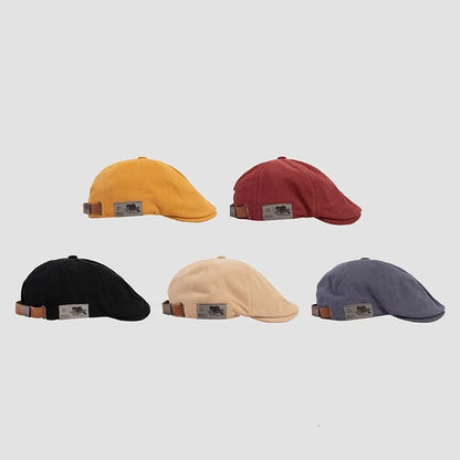 Retro Cotton Peaky Blinders Caps Men Woman Hats Berets British Western Style Ivy Cap Classic Winter Vintage Linen Beret Flat Cap