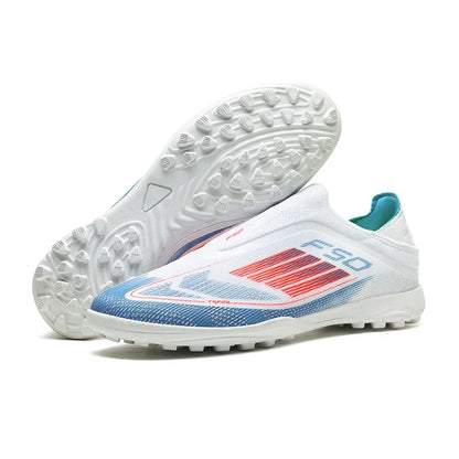 Men Football Boots Long Spikes Match Futsal Soccer Shoes Training TF Ultralight Indoor Sneakers Breathable Cleats Drop Shipping