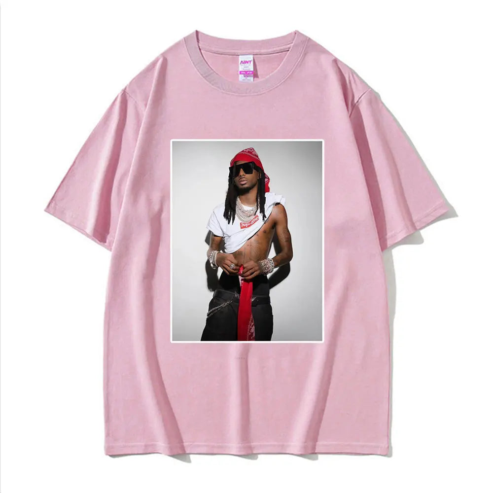 Playboi Carti Inspired Streetwear Tee Shirt Vintage Style Rap Aesthetic T-Shirt Men Women Harajuku Hip Hop High Quality T Shirts