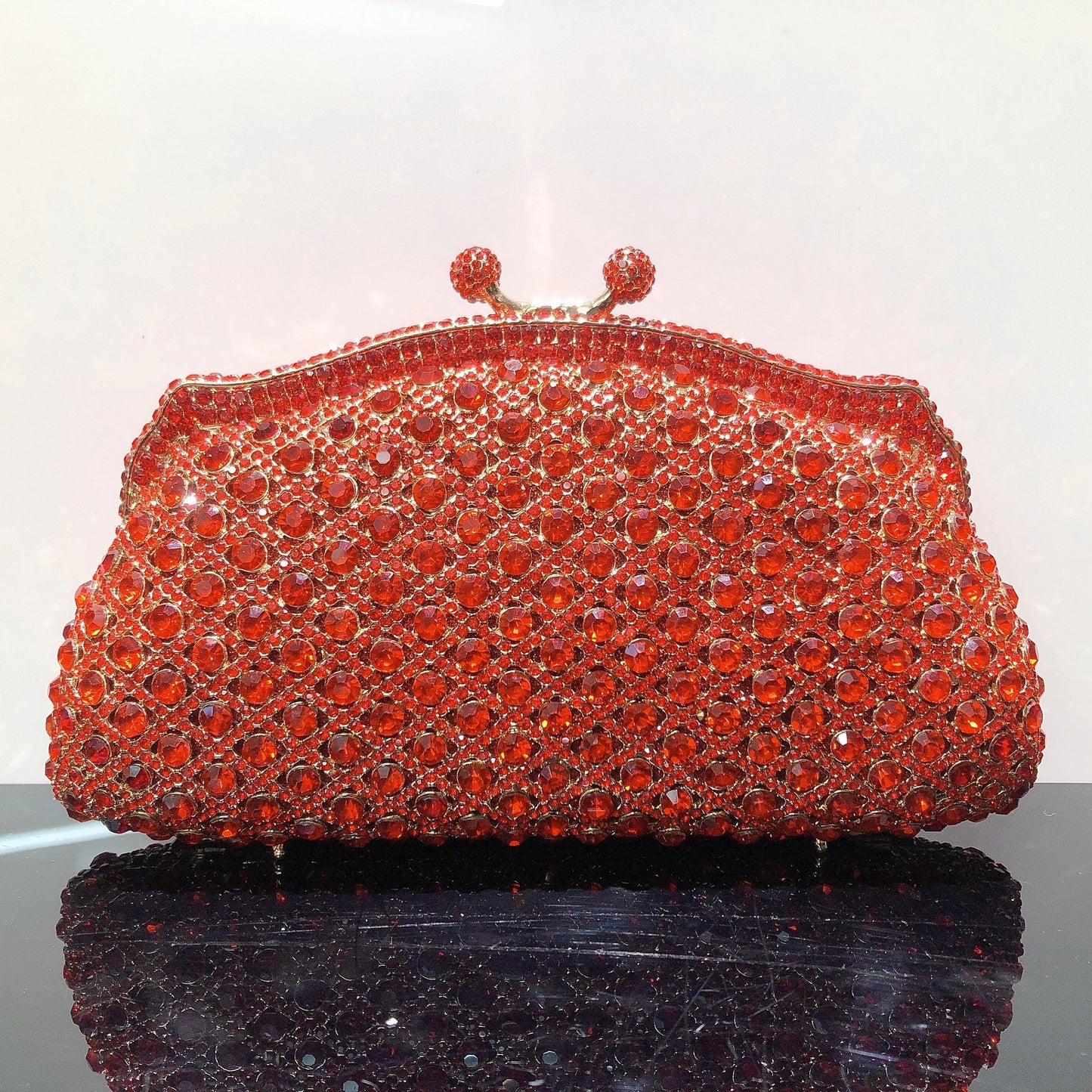 Factory Supply Hot Crystal Diamond Purse Ladies