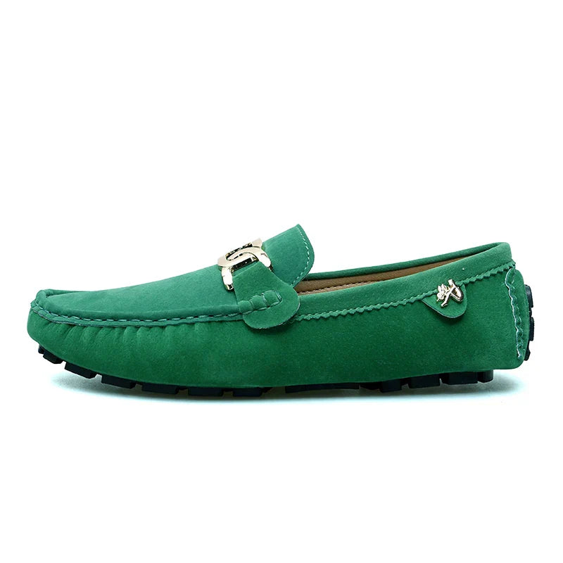 2025 New Handmade Beanie Shoes Men's Soft Sole Slip-On Casual Lazy Shoes Breathable Trbottomy Easiest for Match Large Size