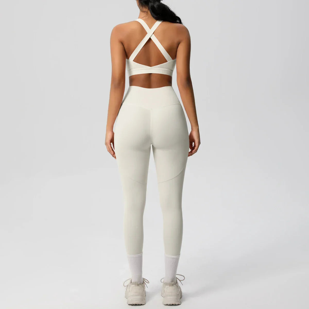 Yoga Suit Sports Set Womens Sportswear Sports women's yoga bra  Tummy Control Slimming Booty Leggings Women's tracksuit