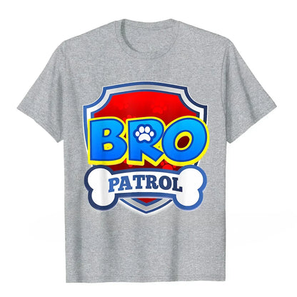 Dog Patrol Shirt Women's Clothing Funny Gift Birthday Party Family Clothing T-Shirt Birthday Gift Top Tee Shirt Women Clothing