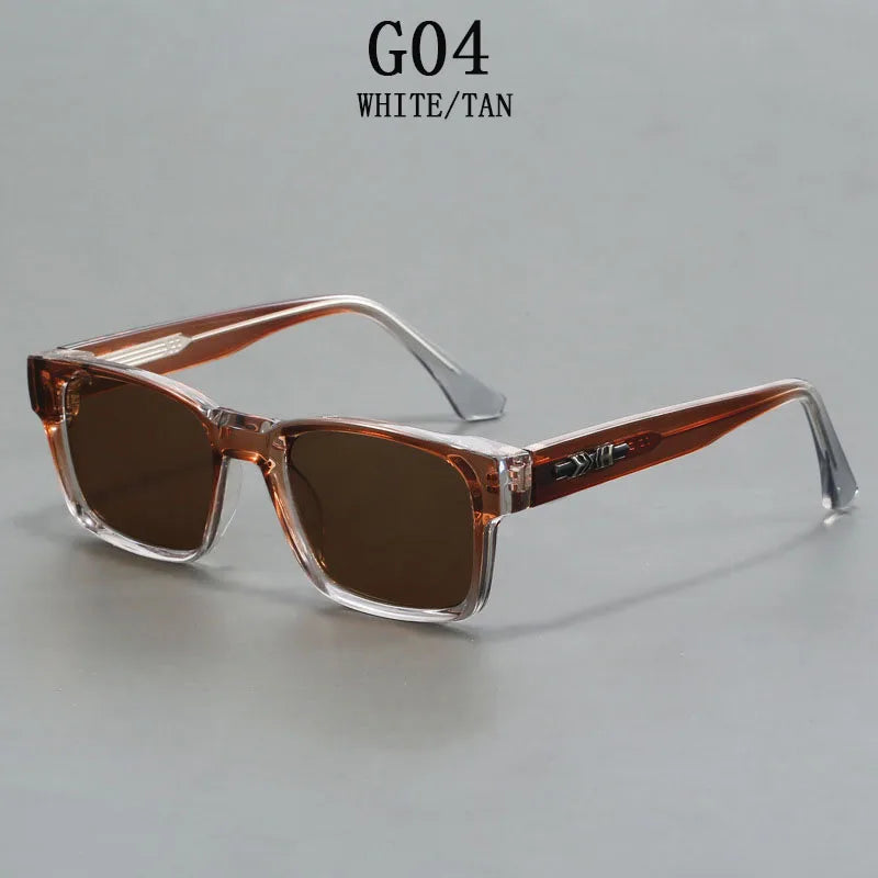 Polarized Sunglass Men Vintage Sunscreen Square Sunglasses Women Trendy Fashion Glasses Gafas De Sol Hombre Lunette Soleil Femme