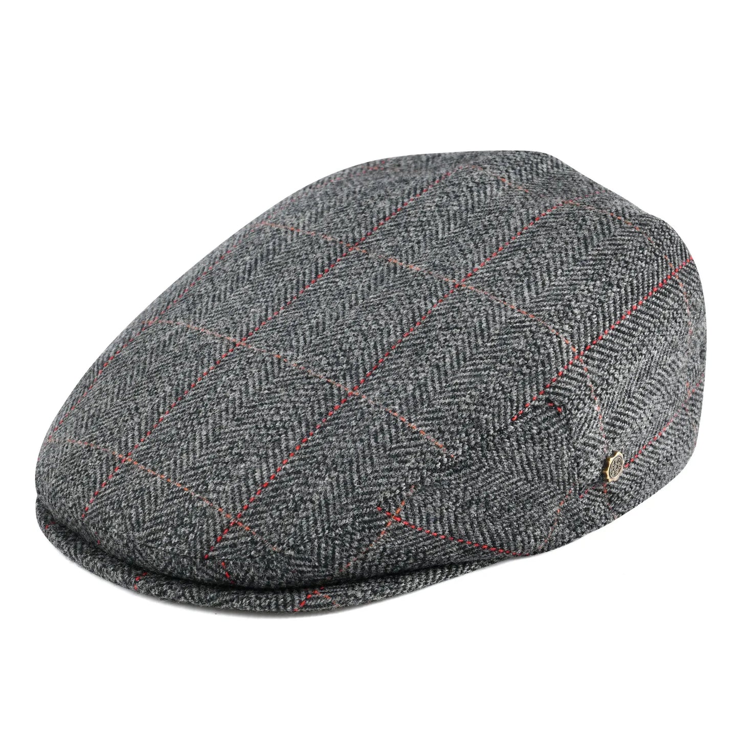 Wool Tweed Herringbone Irish Cap Men Women Beret Cabbie Driver Hat Newsboy Caps Golf Ivy Flat Hats Green Navy Black