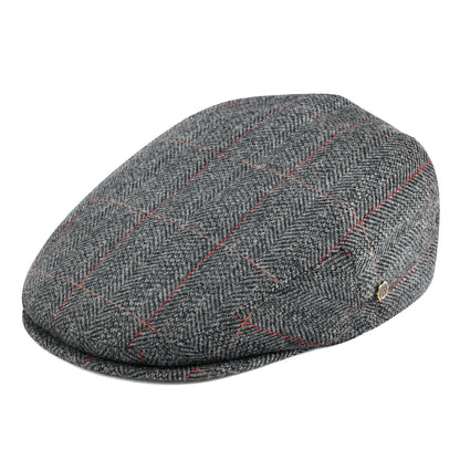 Wool Tweed Herringbone Irish Cap Men Women Beret Cabbie Driver Hat Newsboy Caps Golf Ivy Flat Hats Green Navy Black