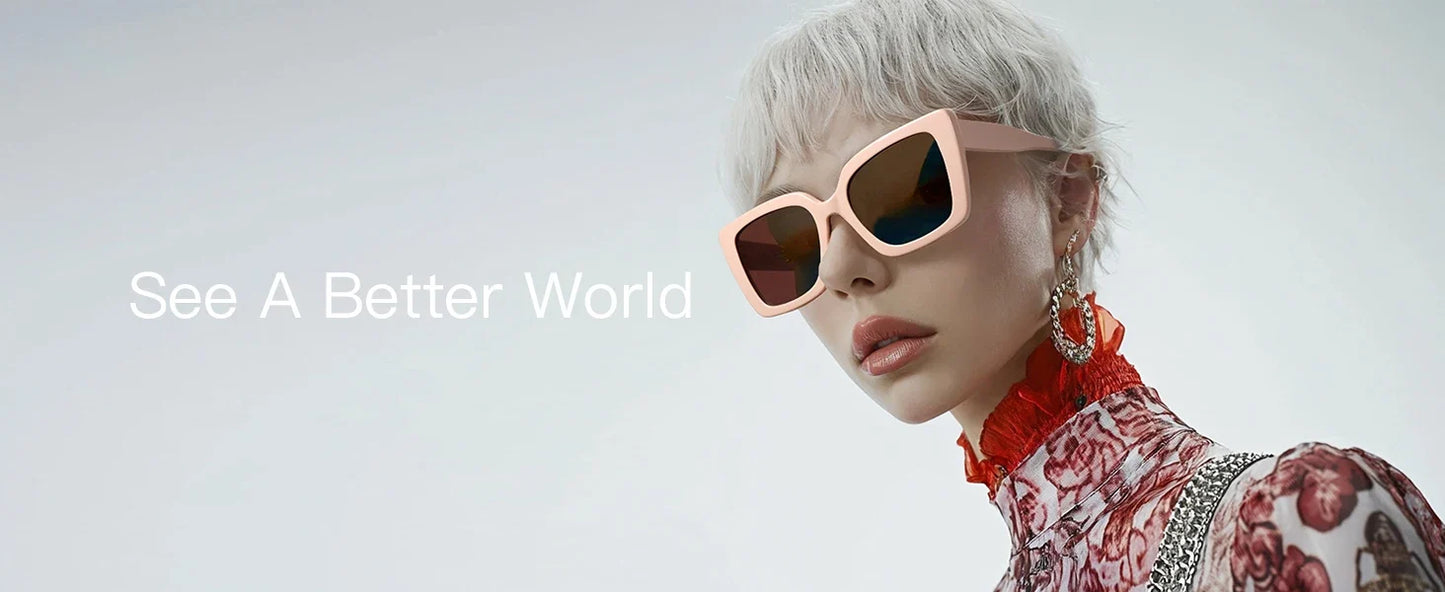 2026 New Square Polarized Sunglasses Women Thick Frame UV400 Protection Acetate Sun Glasses for Ladies Shopping Gift