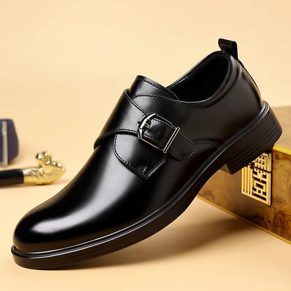 Classic Leather Men Loafers Fashion Man Casual Shoes Outdoor Slip on Flats Non-Slip Driving Shoe Business Moccasins Oxford Shoes