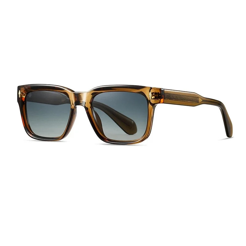 New Retro Square Polarized Men and Women Sunglasses Fashion Trend Big Size Driving Travel UV Protective Glasses