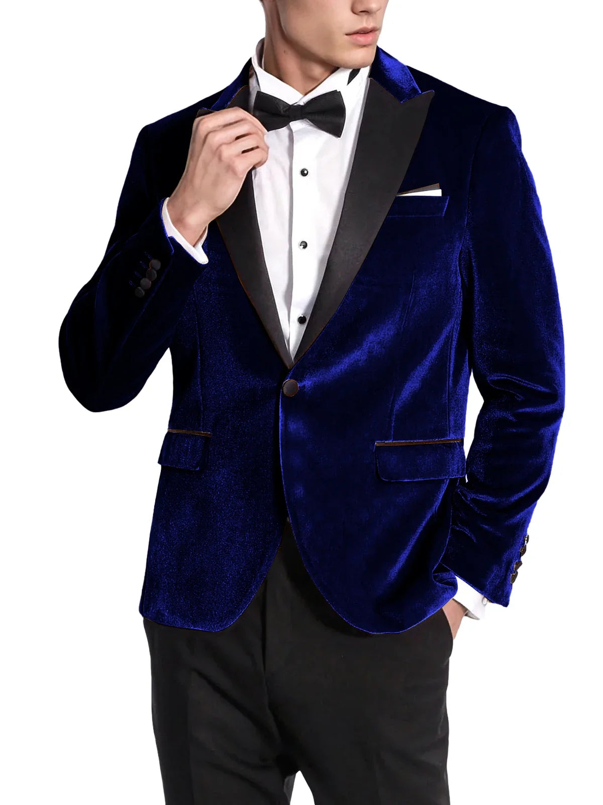 High Quality Classic Men's Suits 1Piece Velvet Custom Suit Timeless Style Every Occasion Wedding Dating Prom Annual Dinner Party