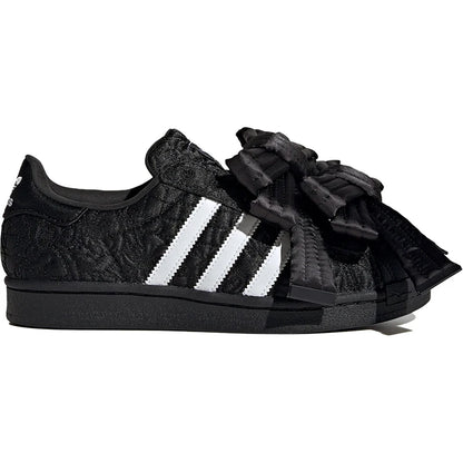 Official Authentic Three Stripes Women's Bow Casual Low-top Sneakers JR7978