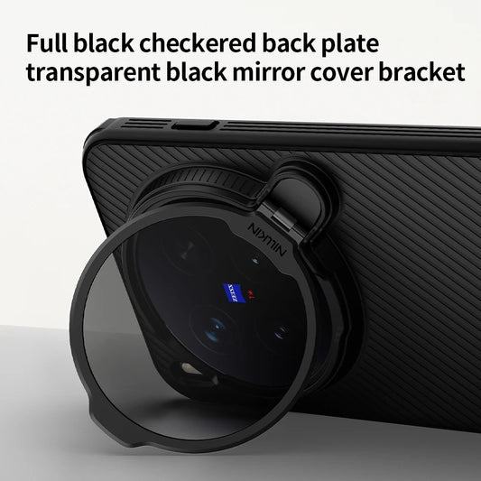 جراب Nillkin لهاتف VIVO X300 Pro / X300 5G CamShield Prop Magnetic مع مسند جرابات كاميرا حماية خصوصية 360