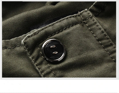 Men's Jacket Coat Casual Cotton Outdoor Quality Cotton Outwear Design Male Autumn Jacket