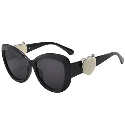2025 New Trendy Fashion Cat Eye Women Sunglasses Oversized Oval Sun Glasses Ladies UV400 High Quality Light Luxury Sunshade