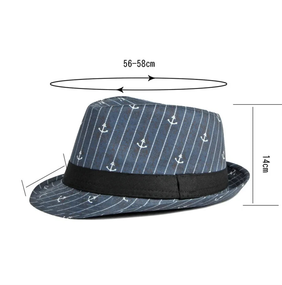 Spring Summer Wool Wedding Hat for Mid-Aged Men Couple Fashion Autumn Winter Party Plaid Luxury Design Jazz Hat Fedora Hat Women