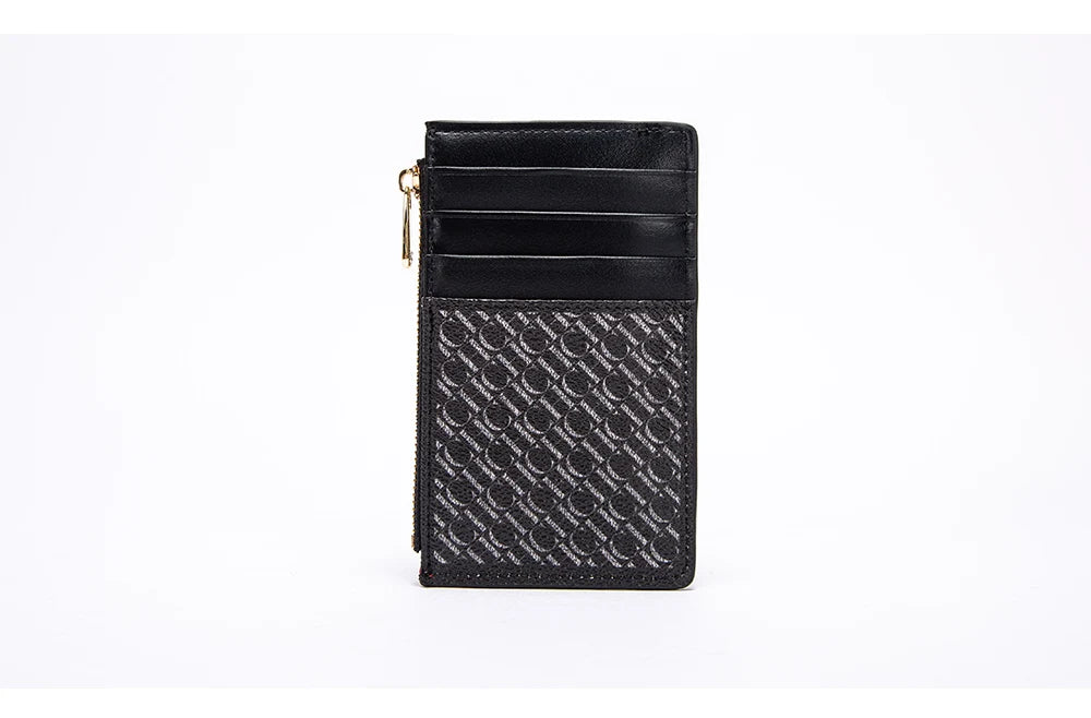 Simple Retro Style Fashion Classic Seasonal New Unisex Wallet Multi-colour Optional Business Office Portable Card Case