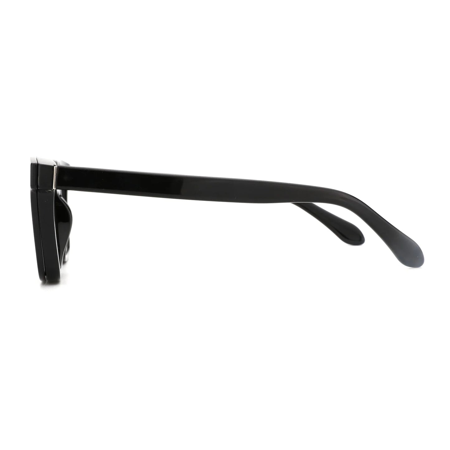 (XL Size) Fashion Urltra-Light TR90 Sun Glasses with Magnetic Clip On Polarized Sunglasses Square for Women Men