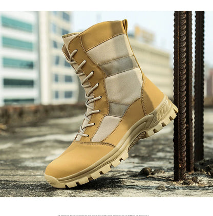 Men Tactical Boots Waterproof Hiking Shoes Brand Ankle Plus Climbing Shoes Size Boot Free Shipping Outdoor Casual