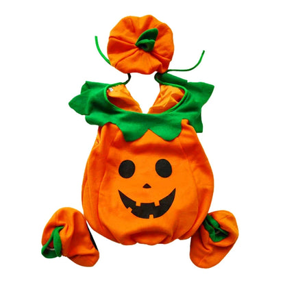Baby Girl Pumpkin Costume Boy Jack Xmas Halloween Cosplay Costume Cosplay Stage Performance Party Clothing