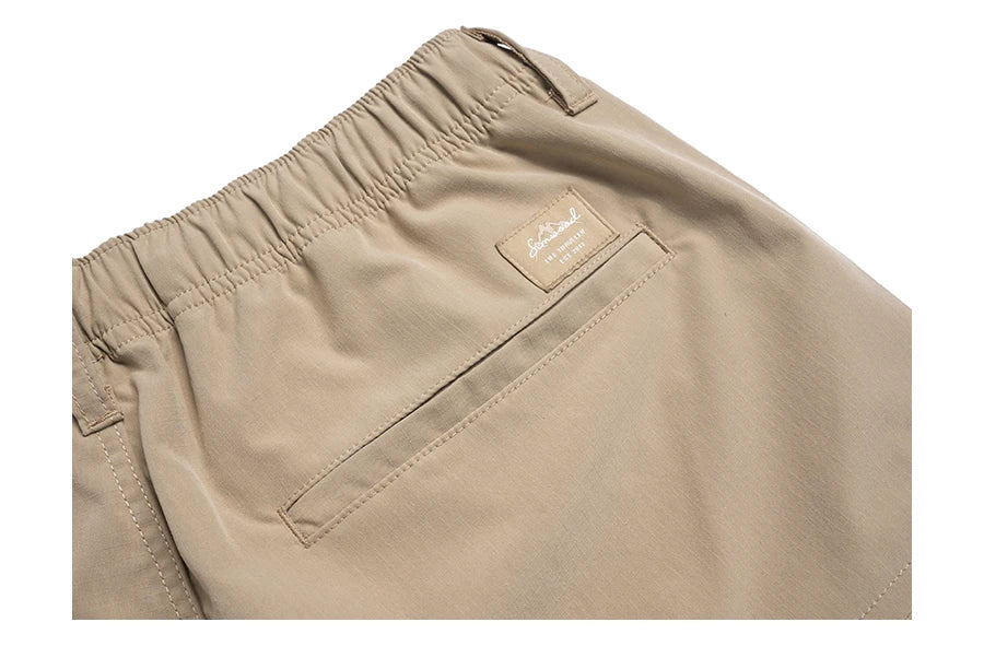 2024 Summer New  Oversize Lightweight 190g  Quick Dry Fabric Cargo Drawstring Shorts Men Cool Fishing Hiking Shorts