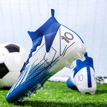 New summer anti-skid and wear-resistant long stud football shoes for men and women, for outdoor training