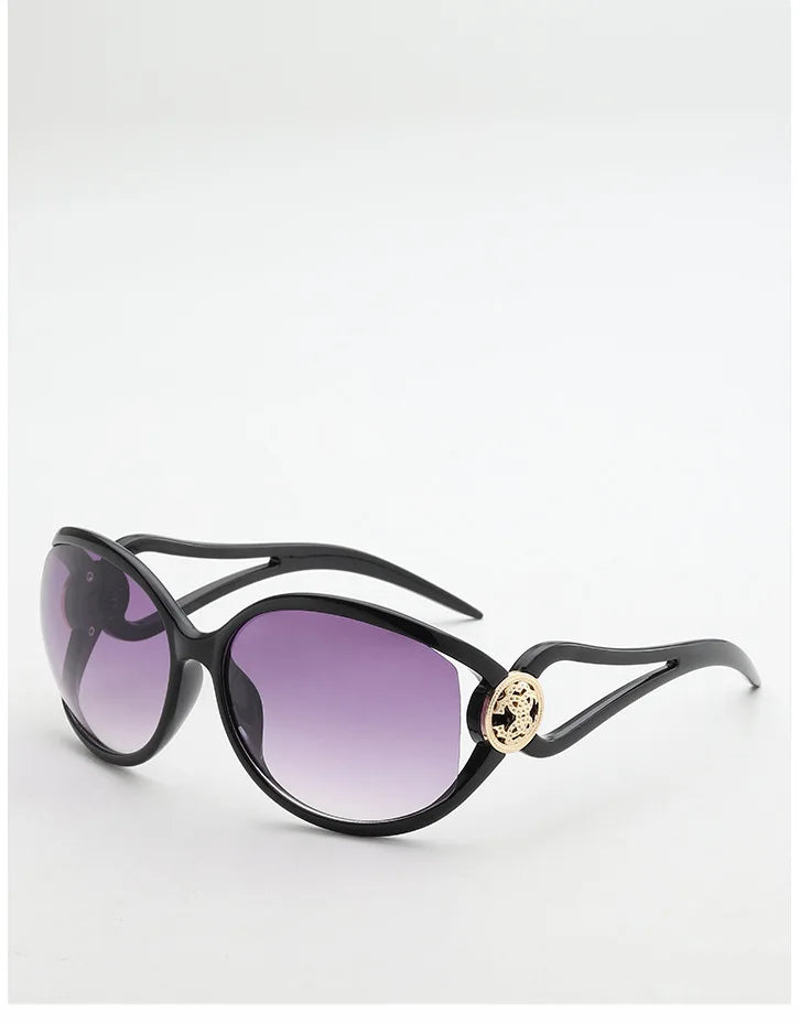 New Classic Oval Sunglasses Women Retro Lady Shades Driving Luxury Eyewear Fashion Ladies Sun Glasses UV400 Oculos De Sol