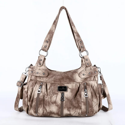 Winter Fashion Shoulder Bag for Women Soft PU Crossbody Handbg Large Capacity Messenger Bag Hobos Big Purse