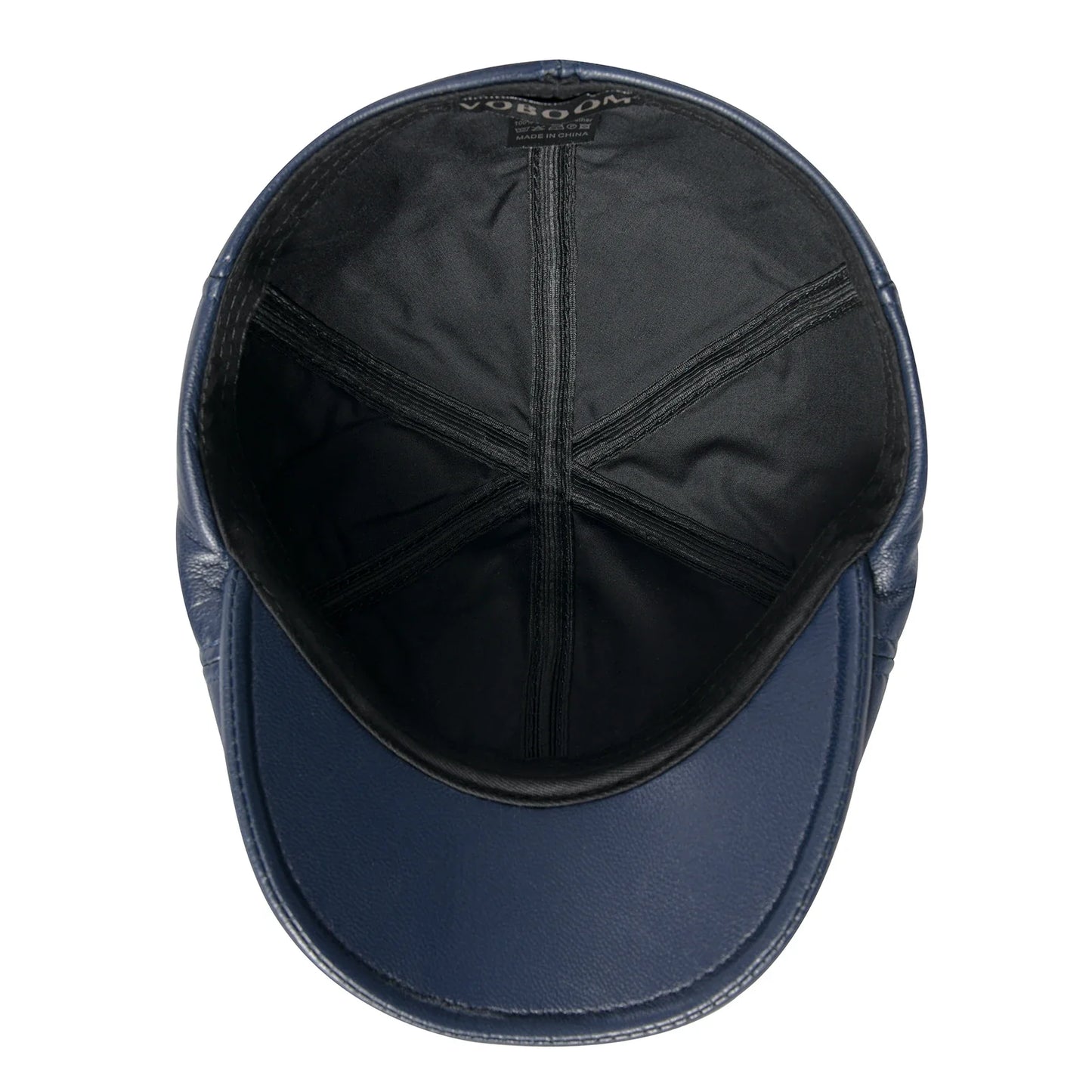 Lambskin Leather Ivy Newsboy Caps 6 Panel Cabbie Beret Hat Ivy Irish Gatsby Flat Driving Beret